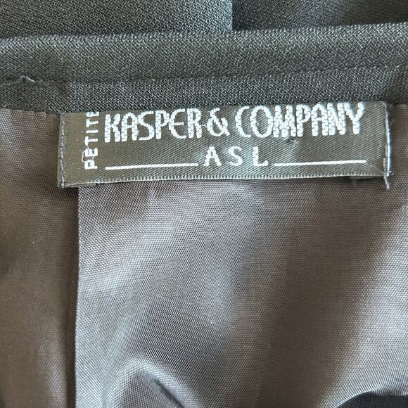 Kasper ASL Black Midi/Maxi Skirt, Sz 14P - Picture 4 of 8